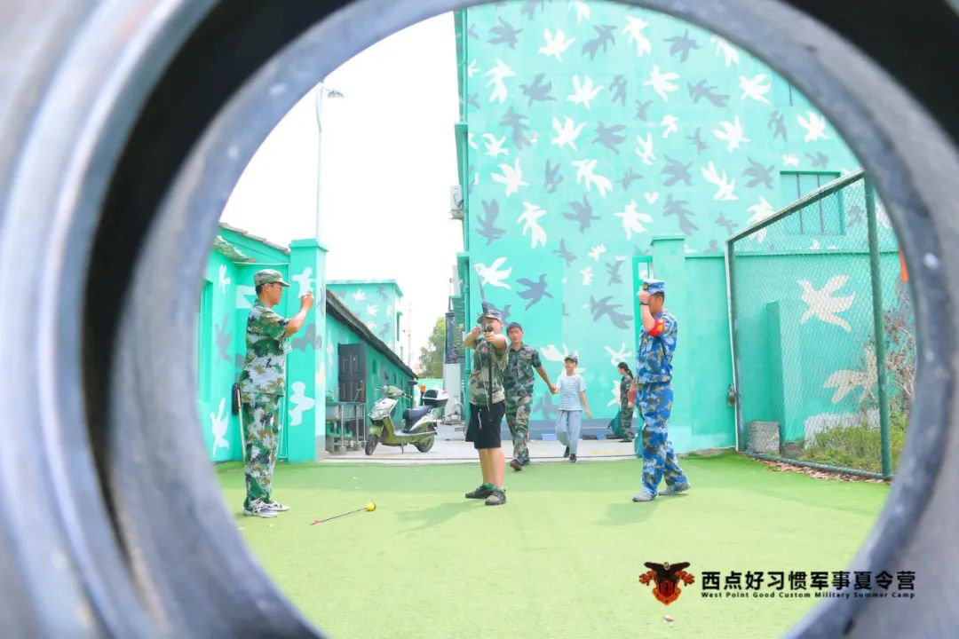 第八期夏令营的第二天,上海西点好习惯军事夏令营