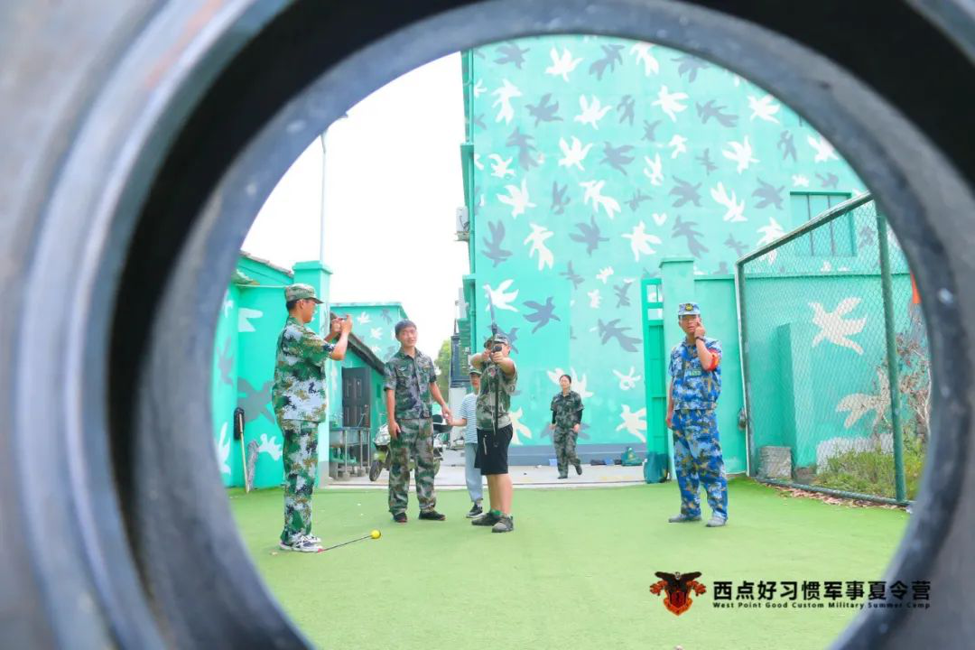 第八期夏令营的第二天,上海西点好习惯军事夏令营