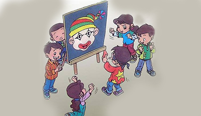 贴鼻子游戏规则