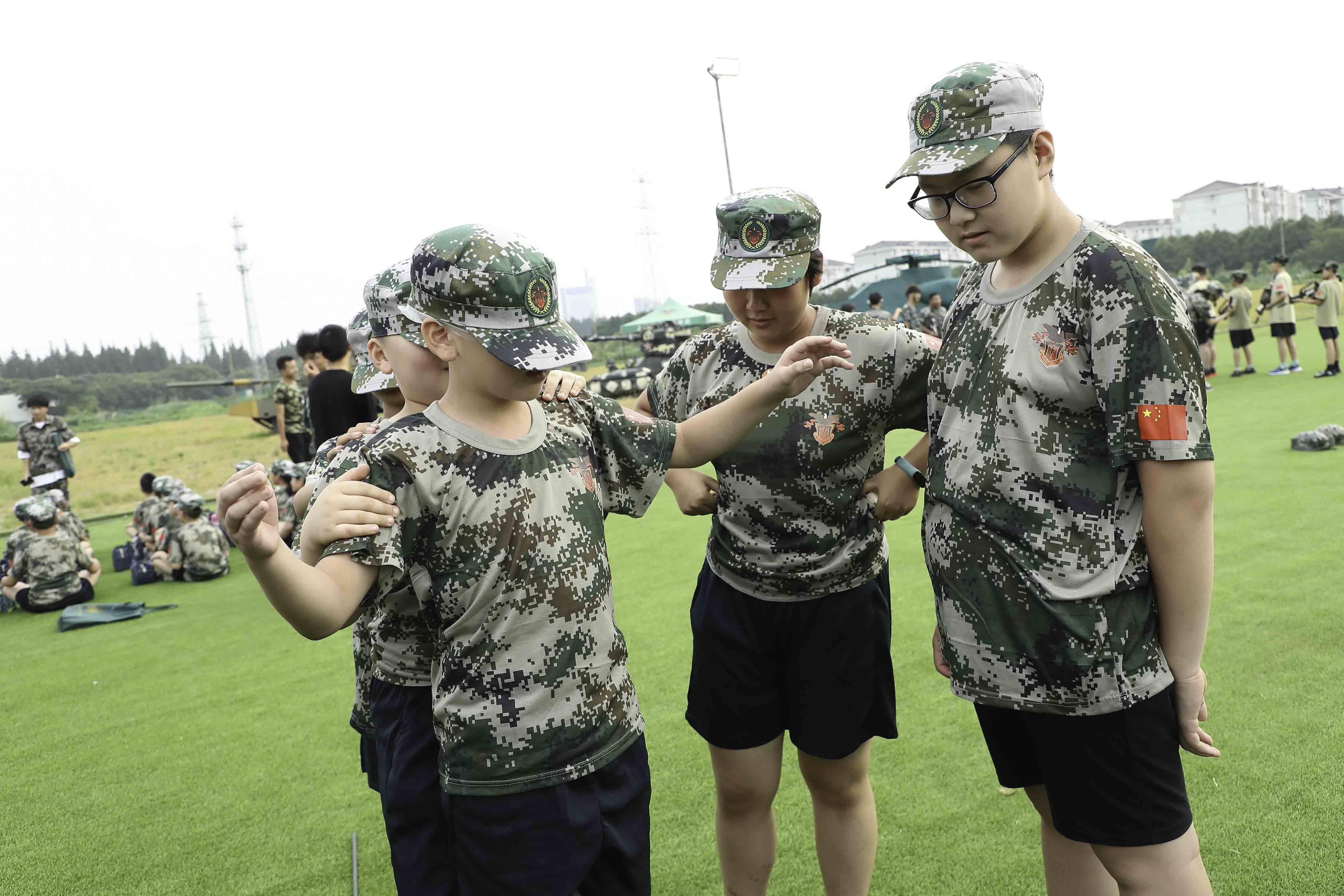 解救人质大演习,上海西点好习惯军事夏令营