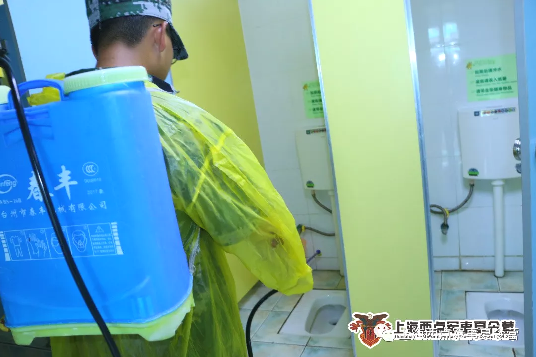 台风暴雨也浇灭不了小战士训练好习惯的热情！,上海西点好习惯军事夏令营