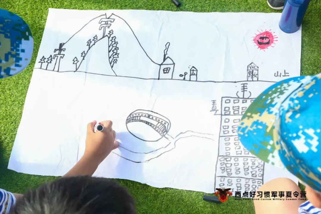 第六期夏令营进入了第六天,上海西点好习惯军事夏令营