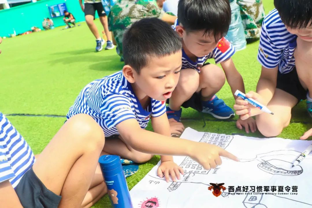 第六期夏令营进入了第六天,上海西点好习惯军事夏令营