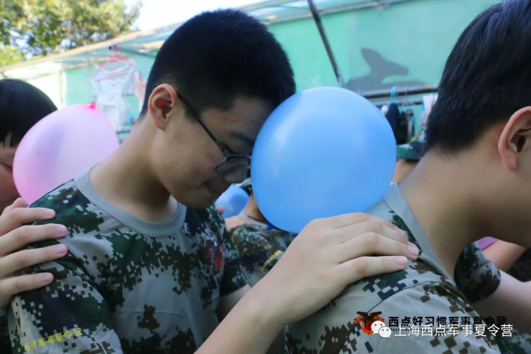 第七期夏令营进入了第三天,上海西点好习惯军事夏令营