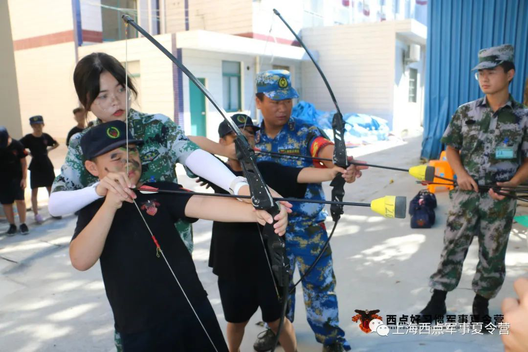 第七期夏令营进入了第三天,上海西点好习惯军事夏令营