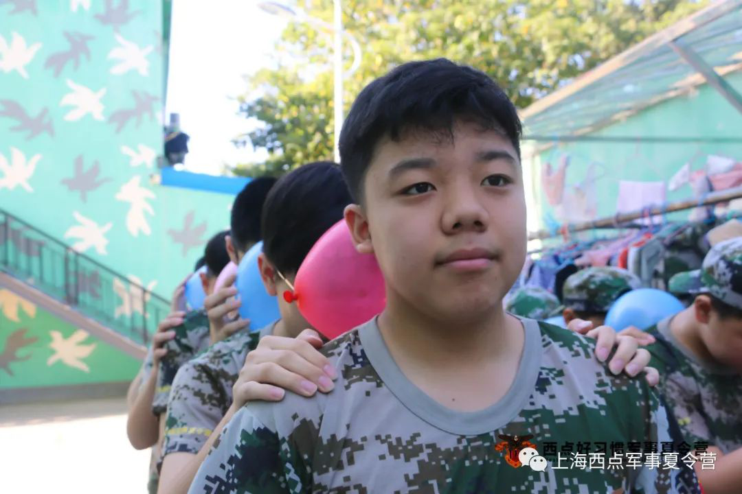 第七期夏令营进入了第三天,上海西点好习惯军事夏令营