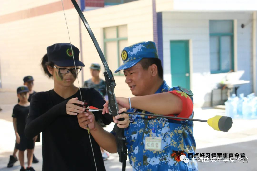 第七期夏令营进入了第三天,上海西点好习惯军事夏令营