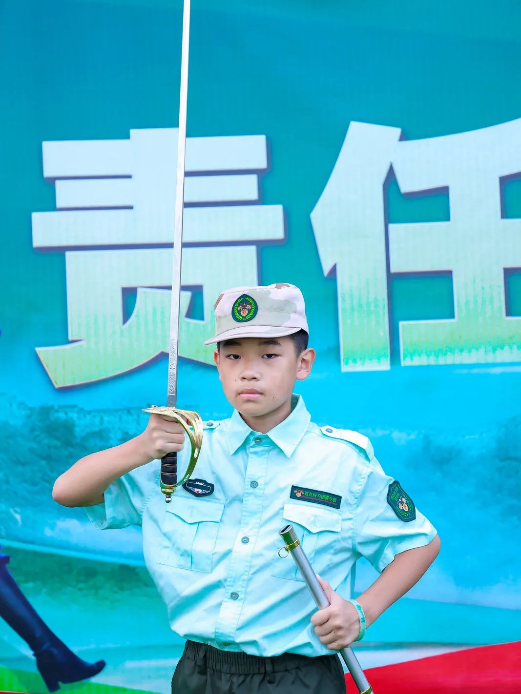 【国庆营】我把梦想融进鲜艳的国旗！